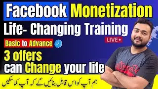 Earn $10k With Facebook Monetization in Pakistan | Secret to Instream Ads & Reels | Hamza Alvi