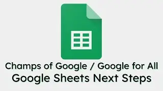 Google Sheets Next Steps