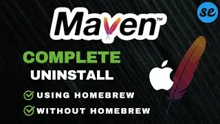 How to uninstall Maven on Mac completely | Mac M1 M2 Pro