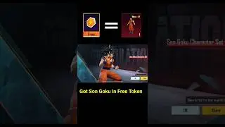 Son Goku Character in Free Token 😱 PUBG