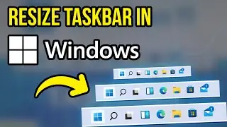 How to Resize Taskbar on Windows 10/11 | Taskbar is Too Big on Windows [SOLVED 2024]