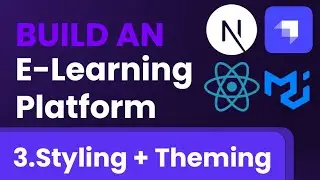 Build a Full Stack E-Learning App | NextJS, Strapi, Typescript, MUI - 3.Styling + Theming