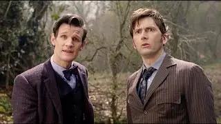 Eleventh Doctor Meets The Tenth Doctor | The Day of the Doctor | Doctor Who