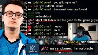 Miracle- just RANDOMED hero after THIS guy EGO'd him on STREAM