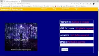 password generator in php