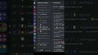 🟣Solución - No Puedo mover los canales de mi server💠 Discord PC📡 JKamiGod - Shorts