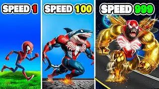 SPIDERMAN Upgrades into a Different Animal with Every Step