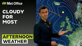 01/11/24 – Wet in the north – Afternoon Weather Forecast UK –Met Office Weather