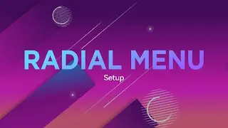 Radial Menu Asset - Setup