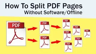 How To Split PDF Pages Into Separate Files In Offline Without Any Software