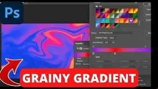 [TUTORIAL] Create a GRAINY GRADIENT Texture in Photoshop