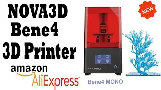 NOVA3D 3d Printer Bene4 MONO Screen | Best DLP Resin 3D Printer 2021