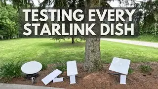 Testing Every Starlink Dish - Which Is Fastest?