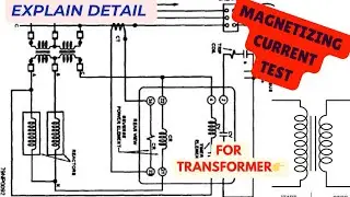 Magnetizing Current Test kya hai?| Transformer Core test | Noload Current Transformer Test #xmer