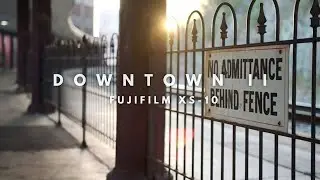 Downtown II - Shot on Fujifilm XS-10 Eterna + Ronin S || Cinematic Footage with Sigma 18-35