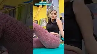 Hot Figure Big Bum Desi Gym Workout Aunty Thighs Show Booty Aunty