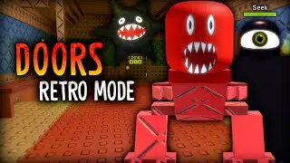 ROBLOX DOORS: RETRO MODE - [Full Walkthrough] SURVIVE THE DRAKOBLOXXERS