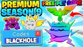 FREE MAXED PREMIUM SEASON 9 PET CODES IN ROBLOX CLICKER SIMULATOR