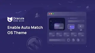 How to Enable Auto Match OS Theme Color Mode