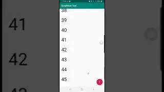 Android ScrollView (demo)