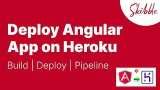 Deploy Angular App on Heroku in 5 mins [Deploy | Pipeline]