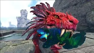 Aquatic Shadowmanes Swarm Moeder | Alpha Boss Battle | Ark Survival Evolved