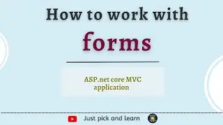 Forms in asp.net core MVC 6.0 | How to create forms | Asp.net core MVC 6.0 tutorial for beginners