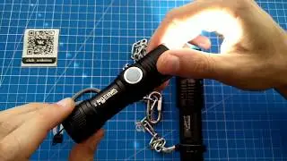 Крутой карманный мини фонарь с USB и встроенным АКБ на Q5 светодиоде