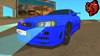 🚗SKYLINE GT-R R34! ЛЕГЕНДА SPORT+ НА БЛЕК РАША BLACK RUSSIA RP (CRMP MOBILE)