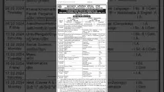 Jac Board Exam Date 2024 Declared | Jac Board Routine 2024 | Jac Routine 2024 | Jac Board Exam Date