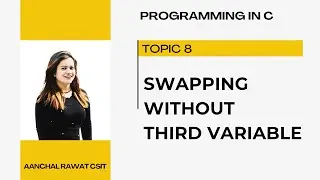 swap two numbers without using three variables|c program to swap two number|exchange two number in C