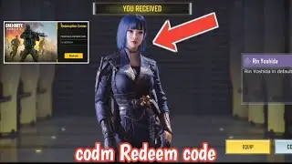 Today Last Working Redeem code codm 2024 | cod Mobile Redeem code |codm Redeem code 2024