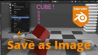 Blender - Save Render as Image