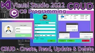 C# Programming - CRUD with Local Database (MDF)