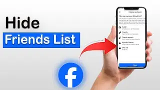 How to Hide Friends List on Facebook - (2025)