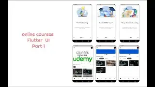 Flutter UI Tutorial | Online Courses Flutter App UI Part 1