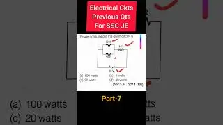 #sscje Electrical circuits #shorts Part-7 video #resistance