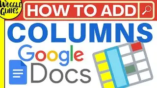 Columns in Google Docs