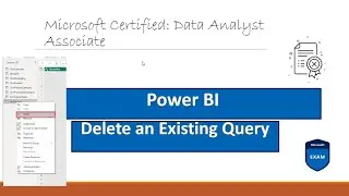 Manage Queries Delete a Query Power BI