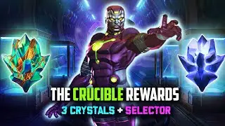 The Crucible Rewards - 1 Titan, 2 Reunion Crystals & Selector on my Alt Account MiniMaladar 