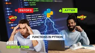 What are functions in python? | 100 Days of Python - Day 8: Mastering Functions for Beginners!