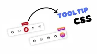 Create Stunning Tooltips Only CSS | CSS Tooltips