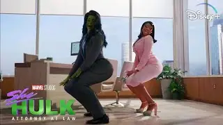 She-Hulk & Megan Thee Stallion - Twerking Scene II She-Hulk Attorney At Law