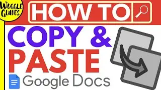 How to copy and paste text in Google Docs