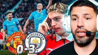 REACCIÓN CON DAVO XENEIZE AL MANCHESTER UNITED 0-3 MANCHESTER CITY