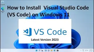 How to Install VS Code on Windows 11 & Windows 10 !! Create Project !! Complete Step By Step Guide