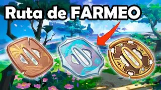 Ruta de FARMEO de GUARDAMANO Viejo, Gemelo y Célebre ✅ Genshin Impact