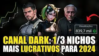 (PASSO A PASSO) 1/3 NICHOS BILIONÁRIOS QUE MONETIZA MUITO RÁPIDO E PAGA MUITO DINHEIRO (CANAL DARK)