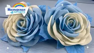 Двухцветная роза 