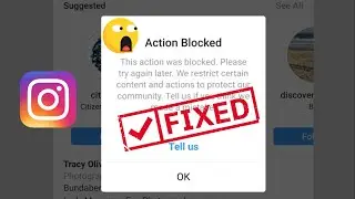 How to Remove Action Blocked On Instagram (Fixed 2023) | 100% Working | Android Data Recovery